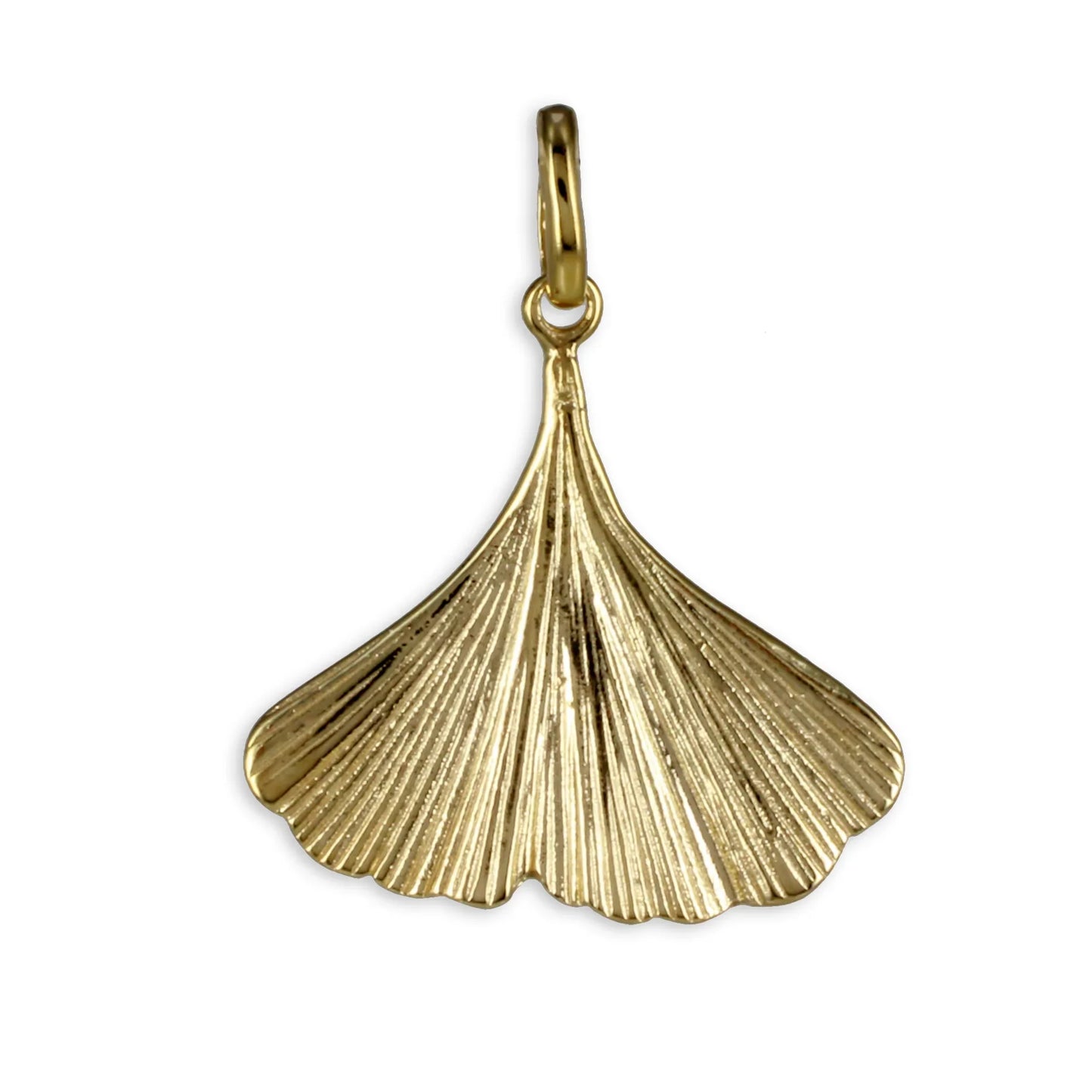 Anhänger Ginkgo-Blatt Gold 333/000 - MeinSchmuckShop