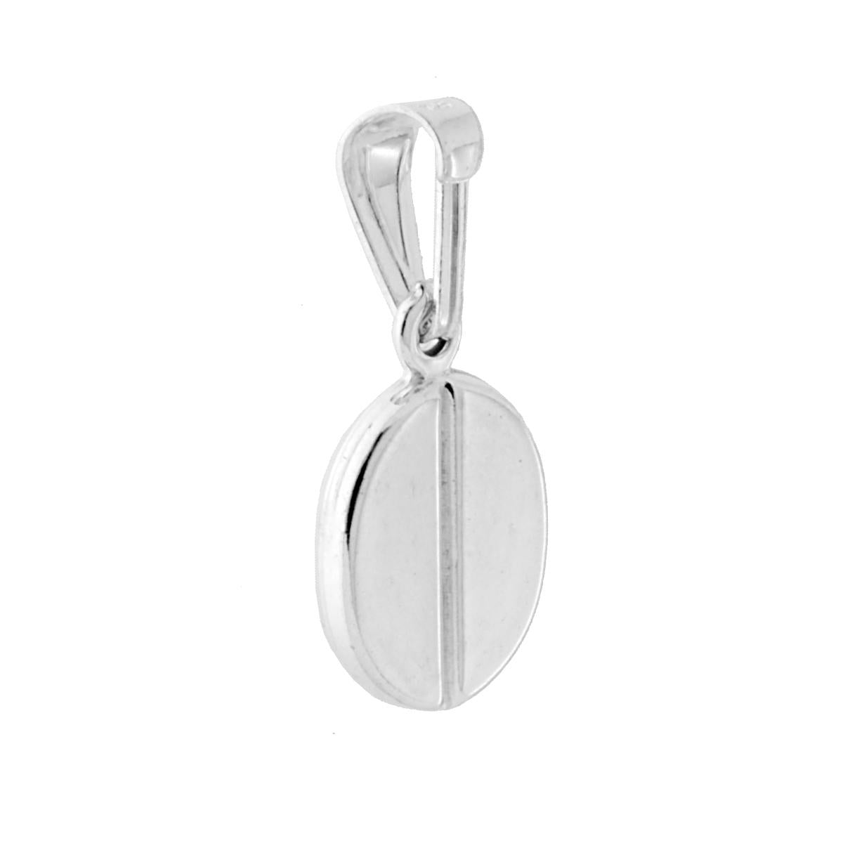 Anhänger Kaffeebohne aus 925er Silber - MeinSchmuckShop