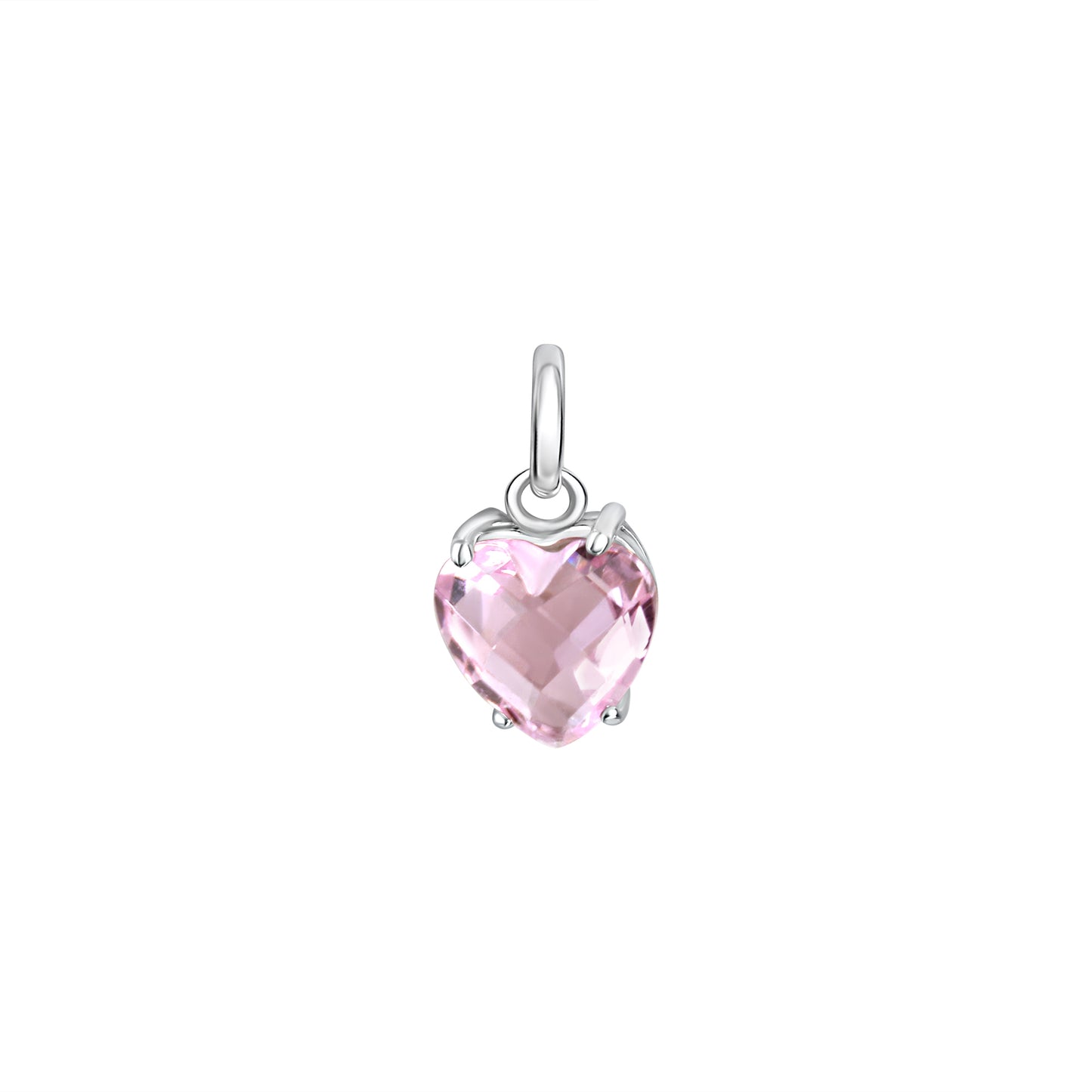 925/- Sterling Silber rhodiniert Herz
