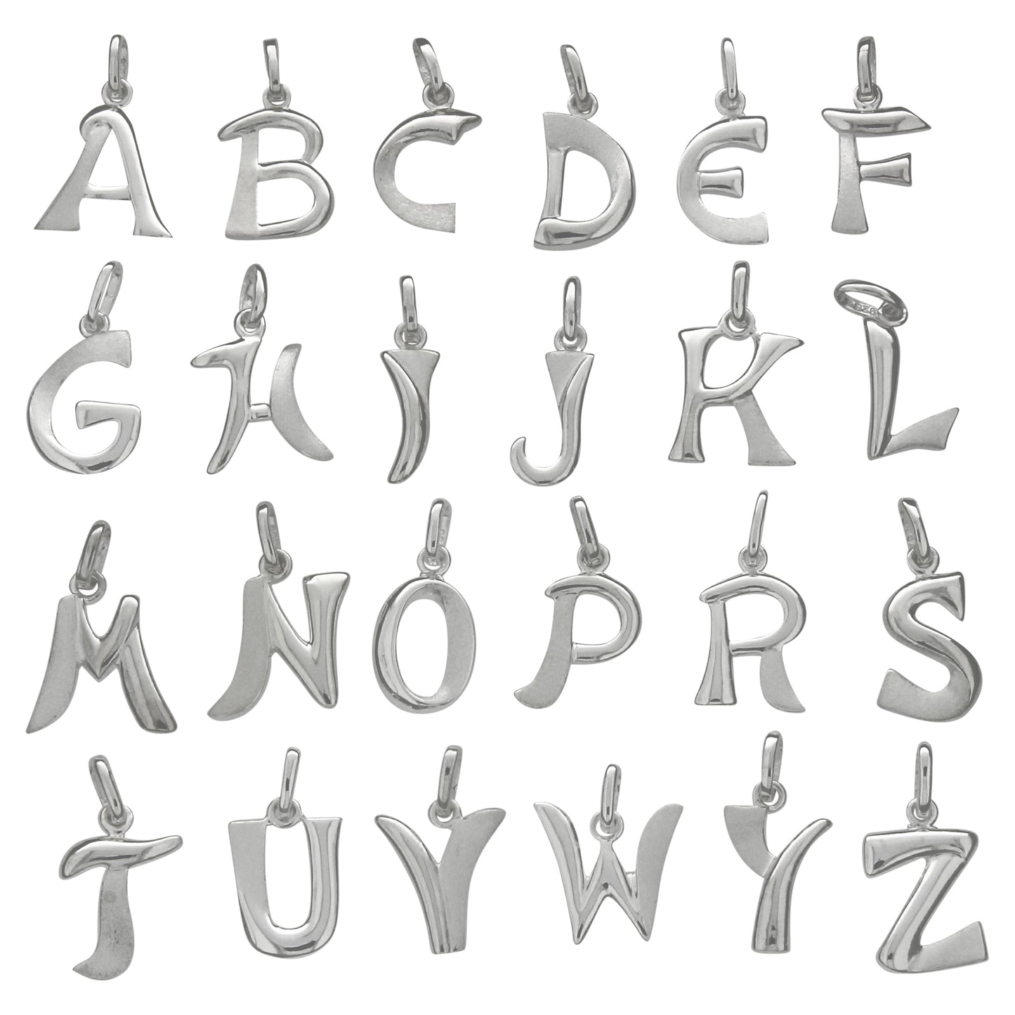 925/- Sterling Silber Buchstabe