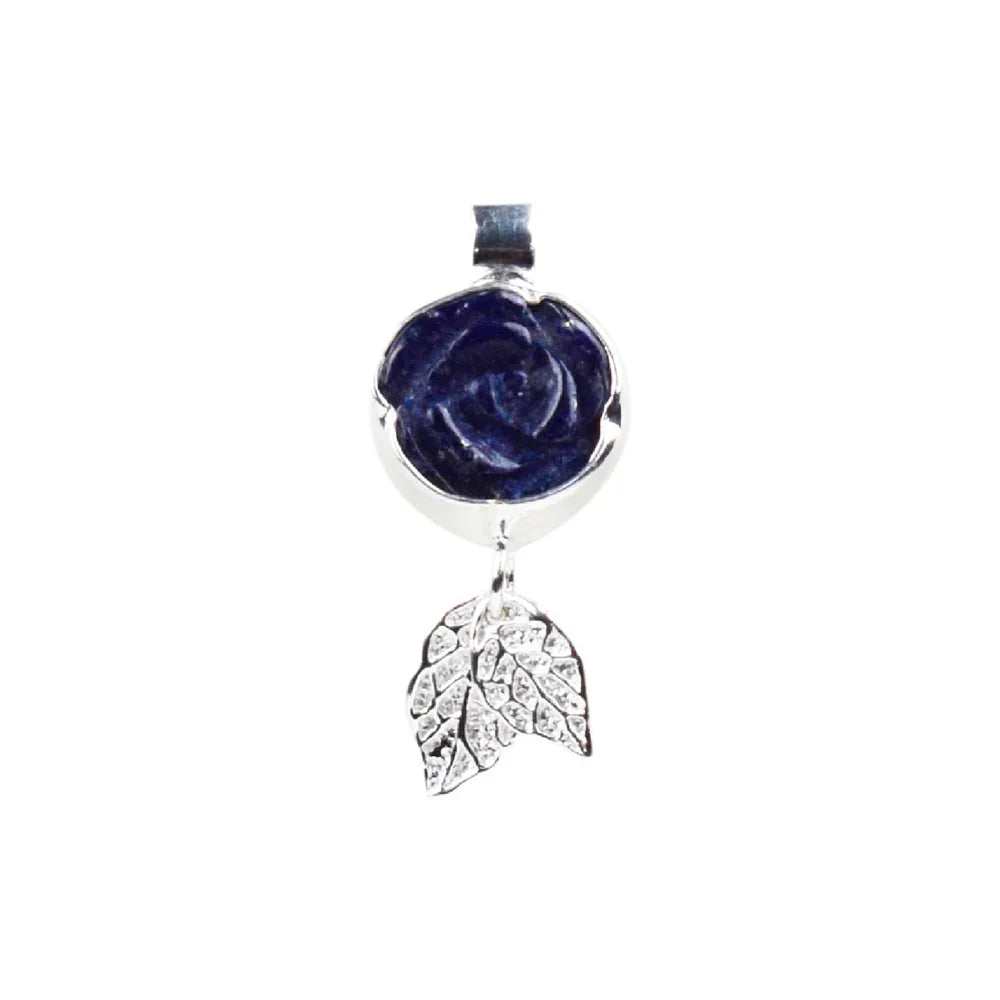 Anhänger Rose Sodalith, 3,1cm - MeinSchmuckShop