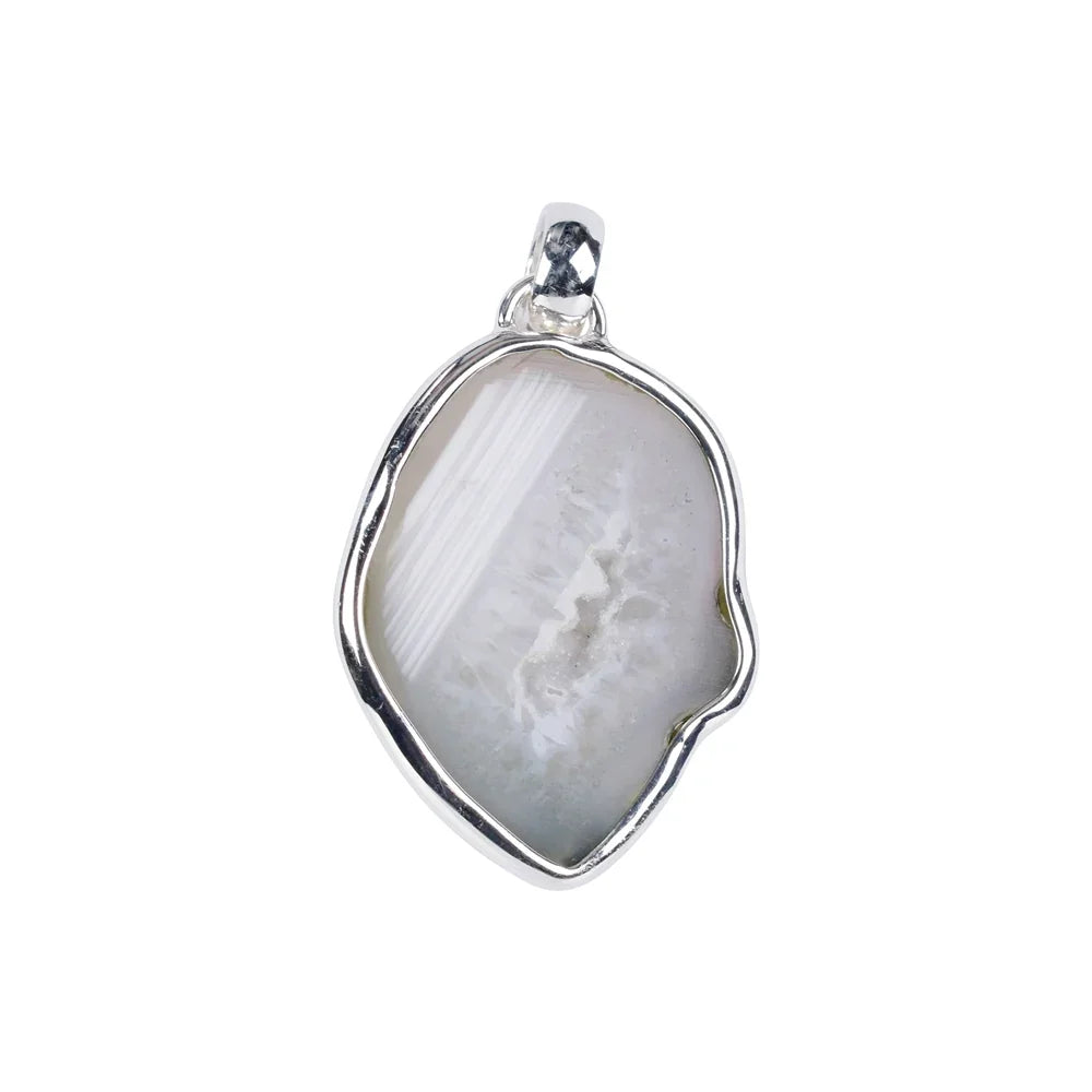 Anhänger Achatgeode, 3,5 - 4,2cm (klein) - MeinSchmuckShop
