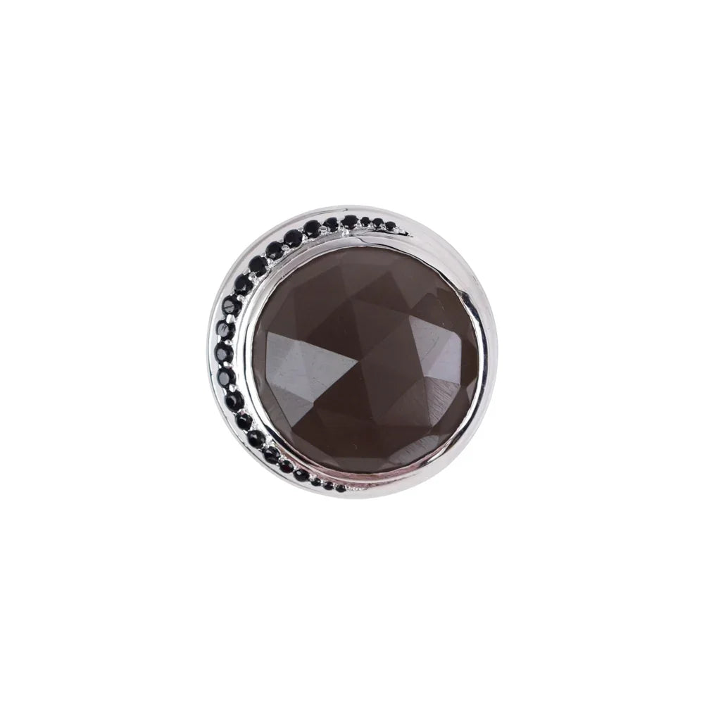 Anhänger Mondstein facettiert, Spinell facettiert, 2,6cm - MeinSchmuckShop