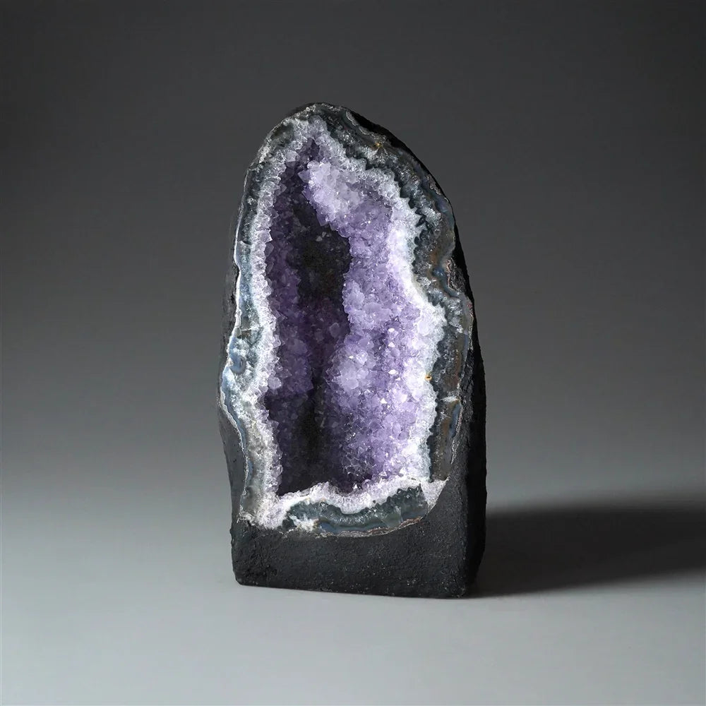 Amethystdruse poliert, 21cm, Unikat 572 - MeinSchmuckShop