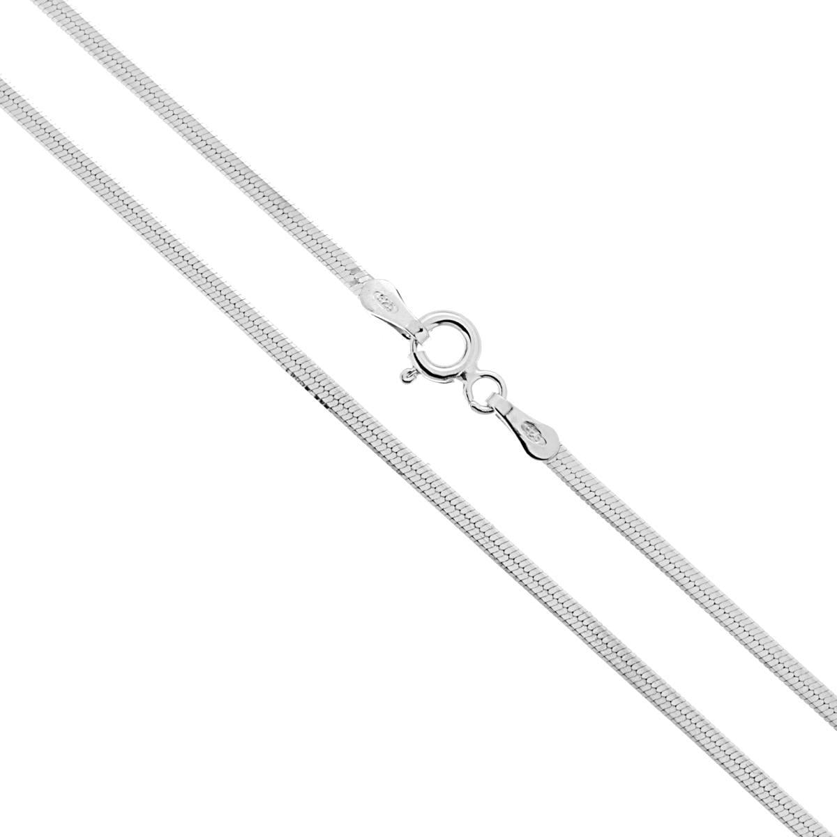Kette Magik Diamantata 025 Querschnitt 1,9 mm Länge 40 cm aus Silber 925 galvanisch rhodiniert - MeinSchmuckShop