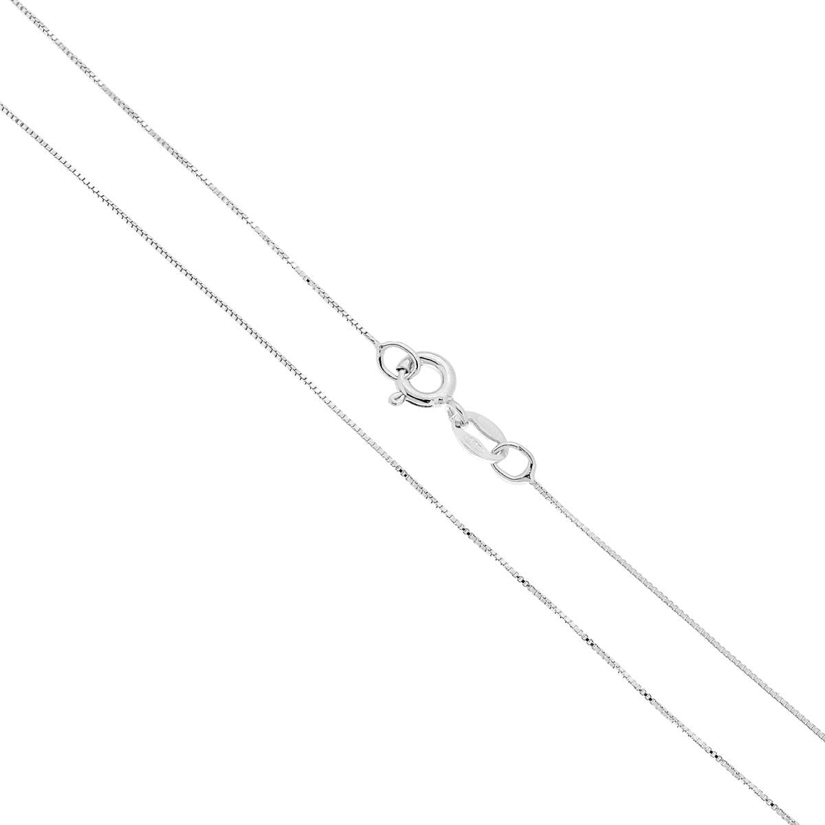 Venezianische Kette 010 Querschnitt mm 0,6 Länge 45 cm in Silber 925 - MeinSchmuckShop