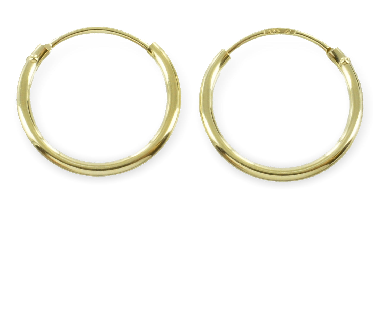 Creolen 15 mm - Gold 585/000 - MeinSchmuckShop