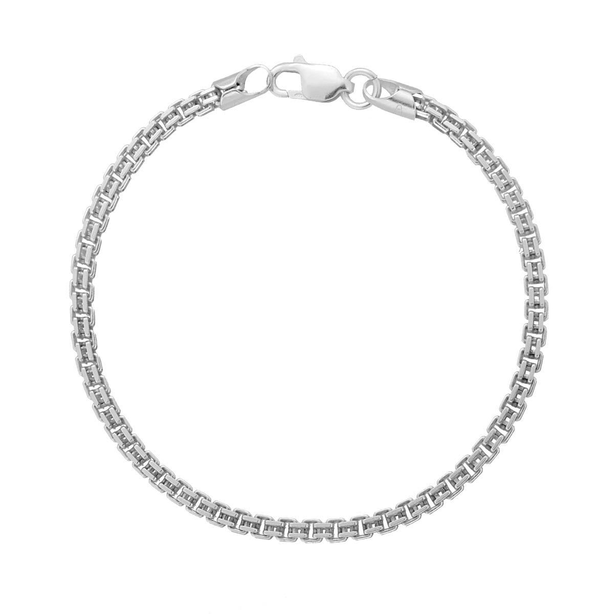 Armband Venezianische Diamantkette aus Silber 925 - MeinSchmuckShop