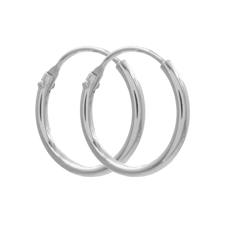 Creolen 1.2/11mm Silber 925/000 - MeinSchmuckShop