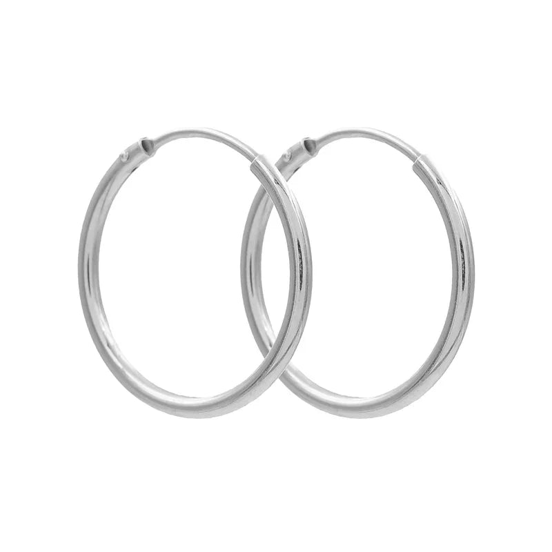 Creolen 1.5/20mm Silber 925/000 - MeinSchmuckShop