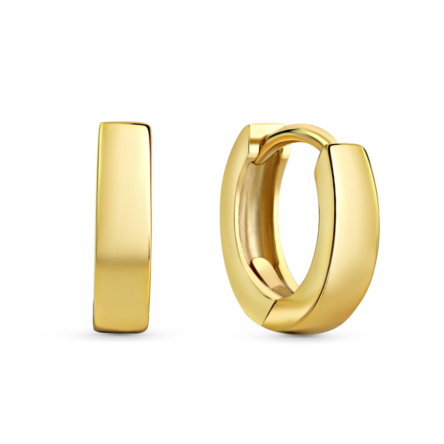 Klappcreolen Ø 10/2.4mm Gold 333/000