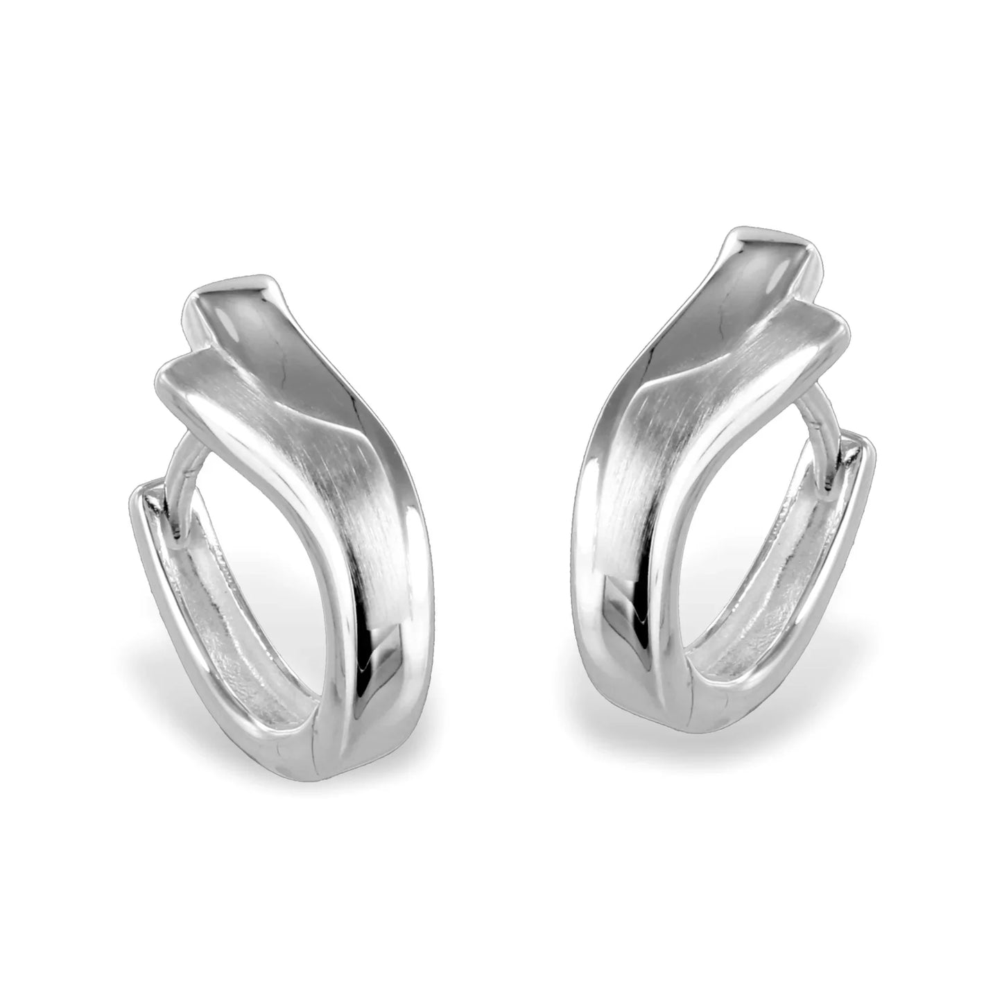 Klappcreolen - Silber 925/000 - MeinSchmuckShop