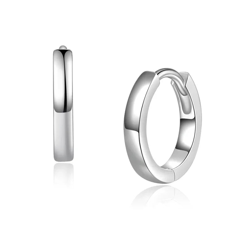 Klappcreolen 13/2.2mm Silber 925/000 - MeinSchmuckShop