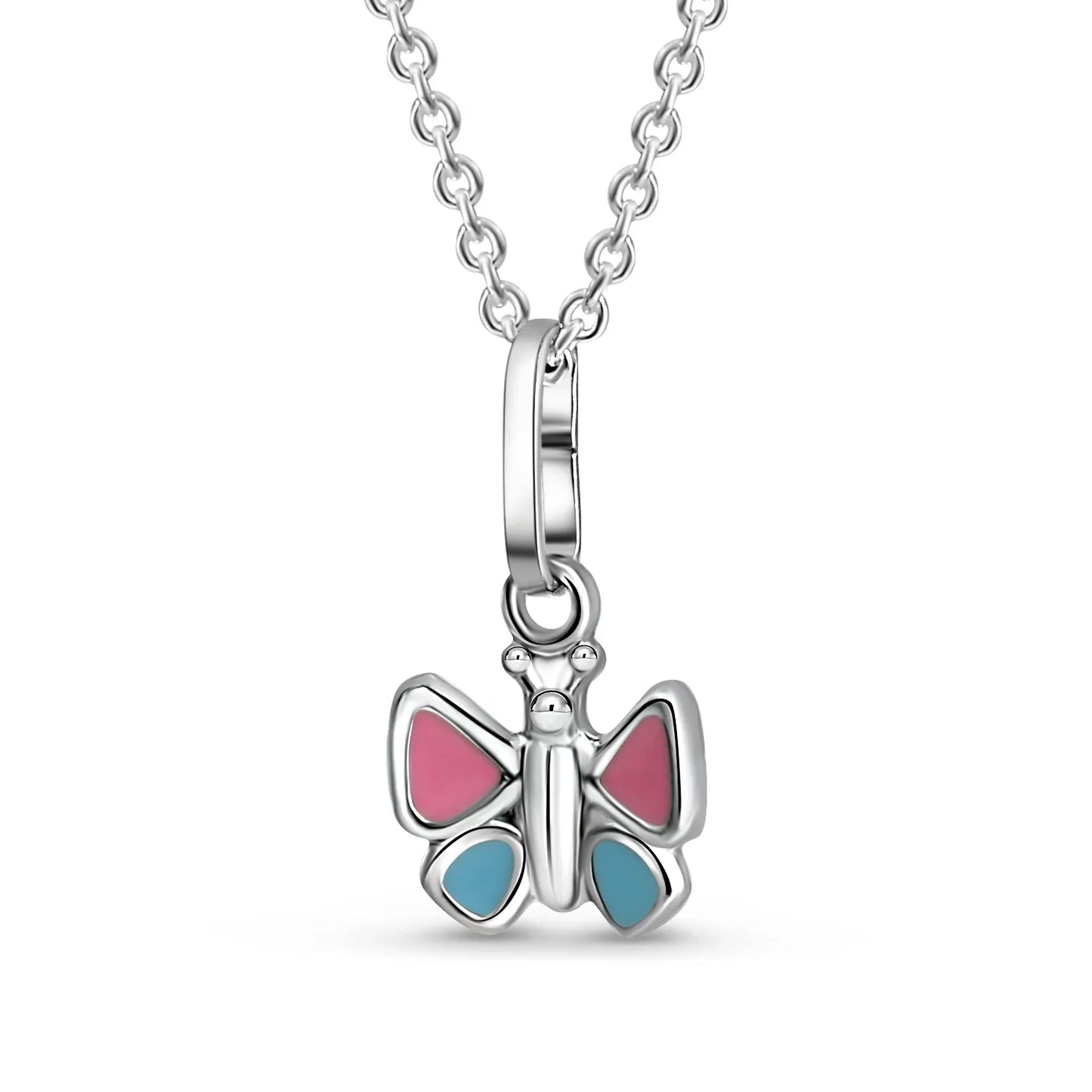 Anhänger Schmetterling Lack Silber 925/000 rhodiniert - MeinSchmuckShop