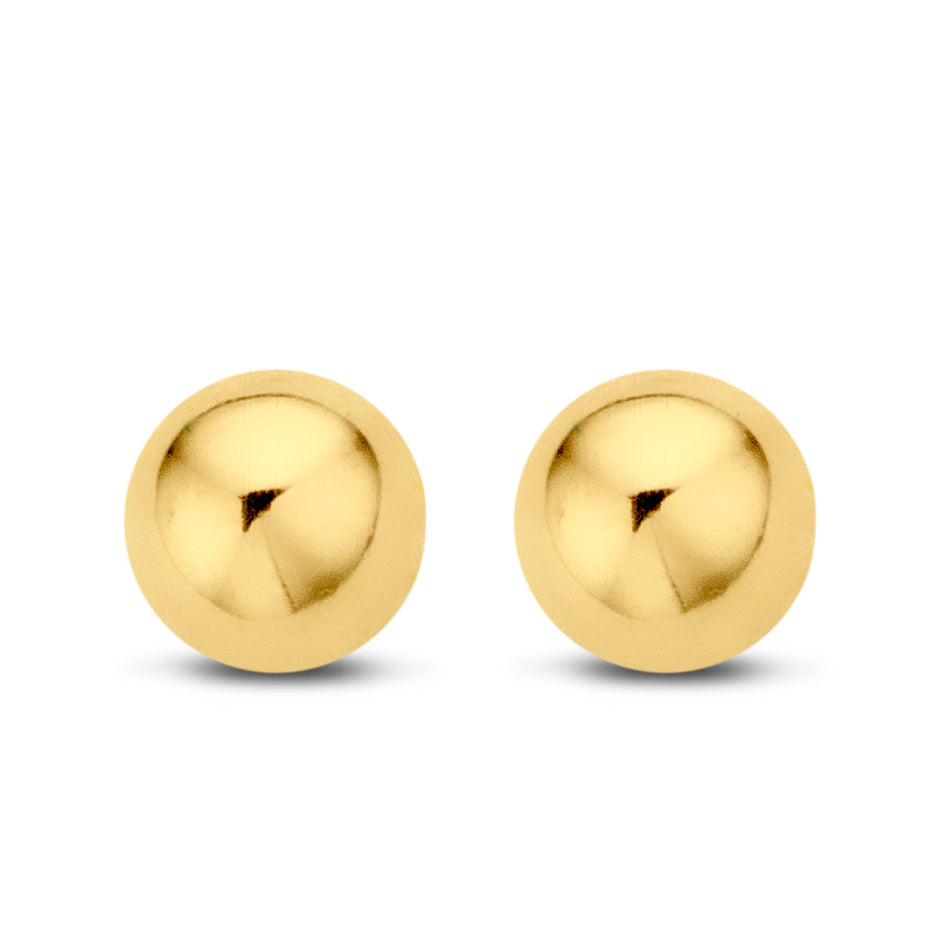 Ohrstecker Kugel 3mm Gold 585/000 - MeinSchmuckShop