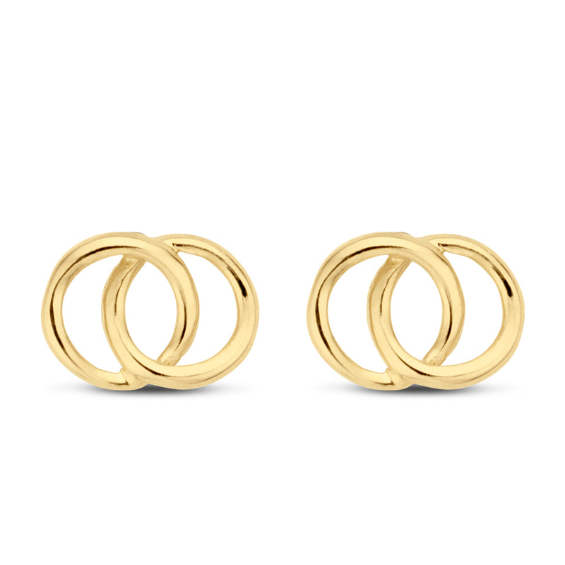 Ohrstecker Kreise Gold 585/000 - MeinSchmuckShop