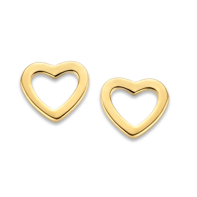 Ohrstecker Herz Gold 585/000 - MeinSchmuckShop