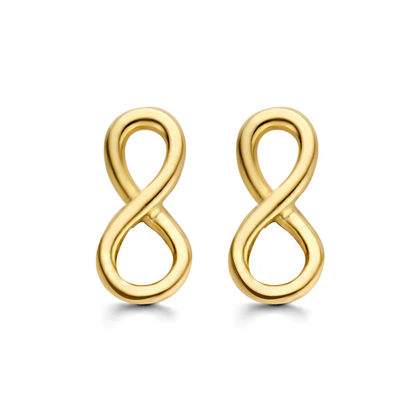 Ohrstecker Infinity Gold 585/000 - MeinSchmuckShop