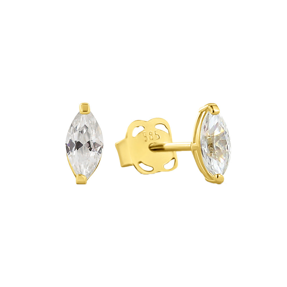 Ohrstecker Zirkonia Gold 585/000