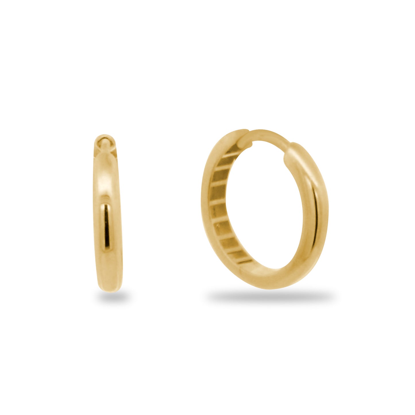 Klappcreolen 16.5/2.8mm Gold 585/000 - MeinSchmuckShop
