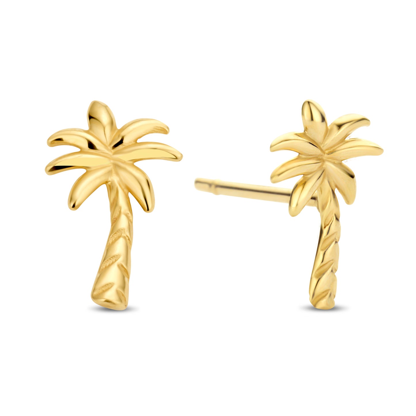 Ohrstecker Palme Gold 585/000 - MeinSchmuckShop