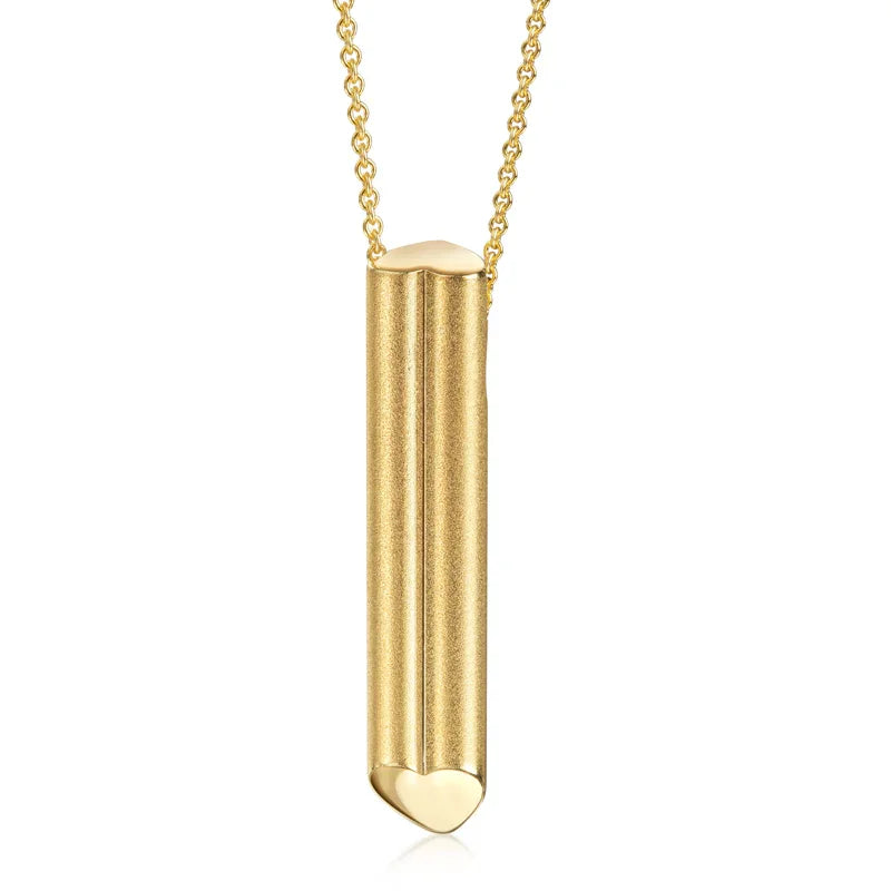 Collier mit Herzanhänger Silber 925/000 10 Milliemes vergoldet - MeinSchmuckShop