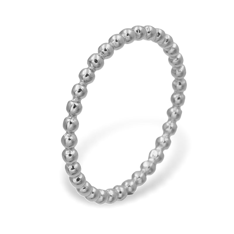 Kugelring 2.0mm breit Silber 925/000 - MeinSchmuckShop