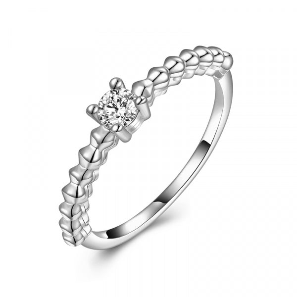 Damenring mit Zirkonia Silber 925/000 - MeinSchmuckShop