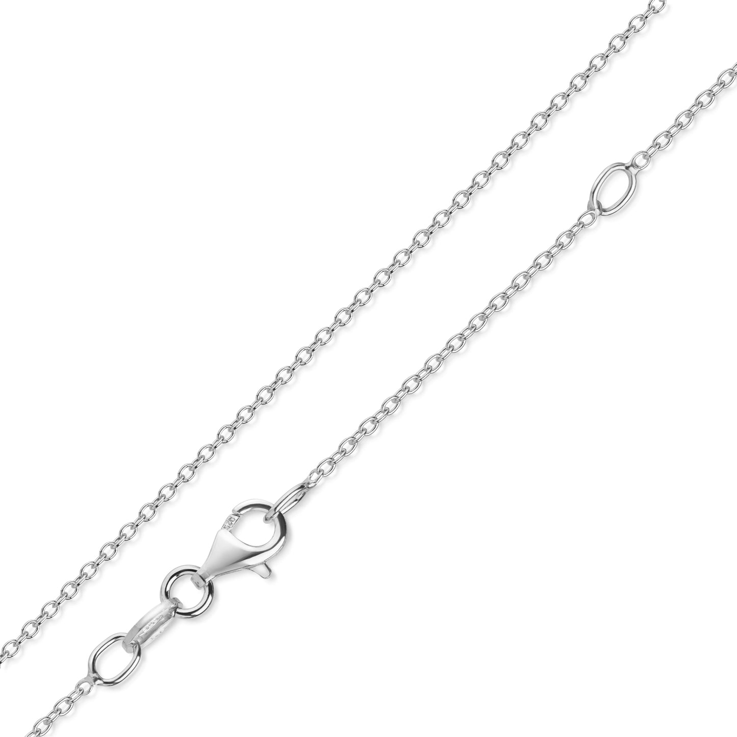 Ankerkette 1.2mm breit 42/45cm Silber 925/000 - MeinSchmuckShop