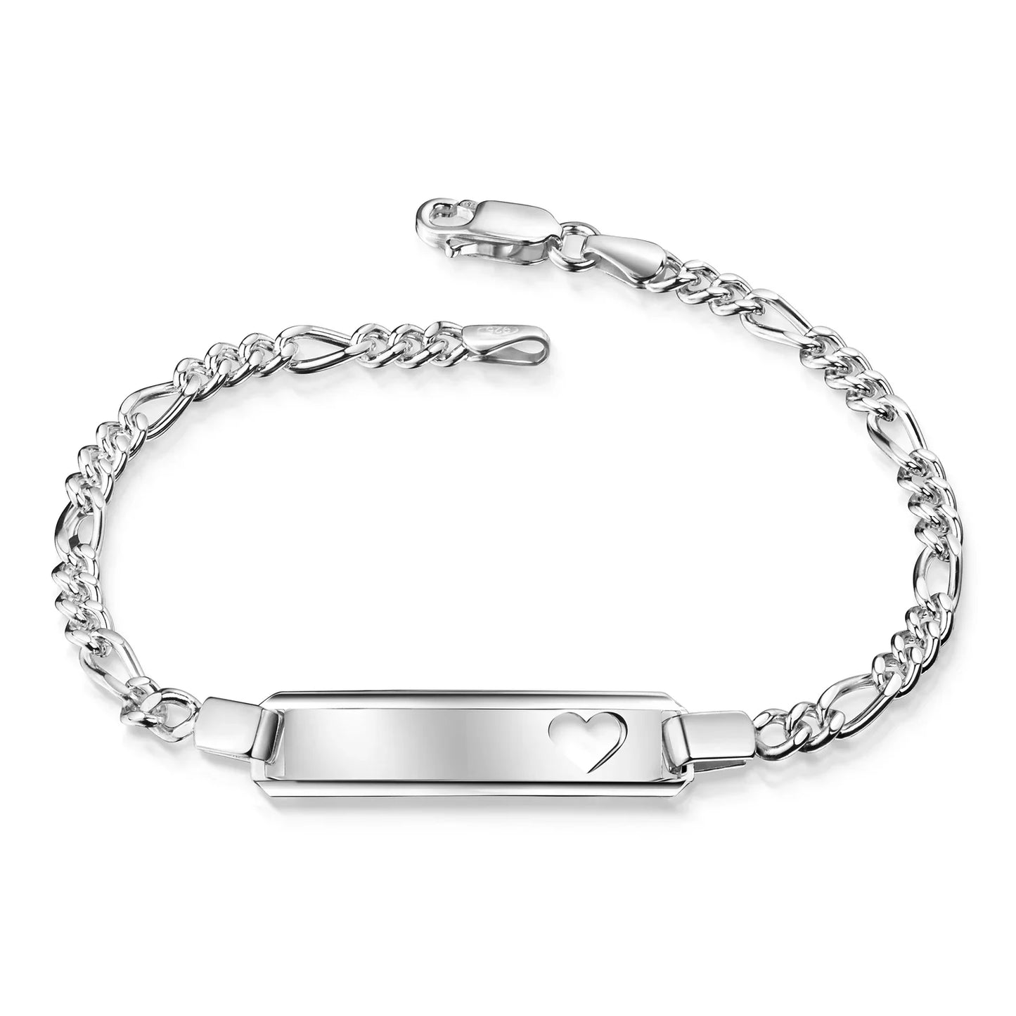 ID-Figaroarmband - Silber 925/000 - MeinSchmuckShop