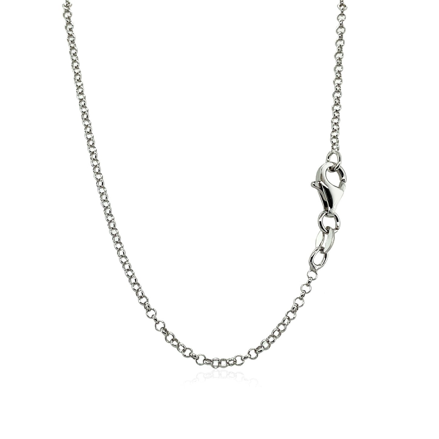 Sterling Silver 17 inch Necklace with Dream Catcher Pendant - MeinSchmuckShop