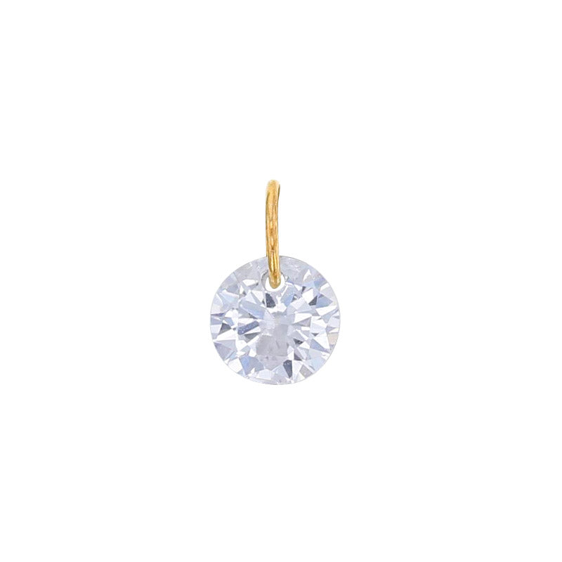 Anhänger 750er Gold (18Kt) und kubischer-zirkonia - MeinSchmuckShop
