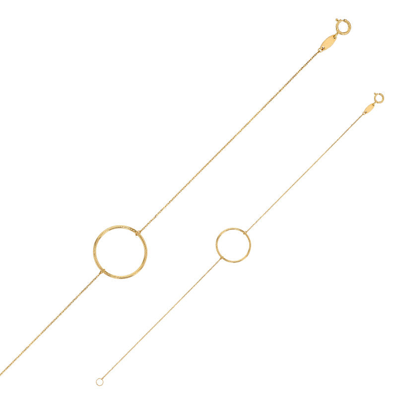 Armband mit Ring aus 750er Gold
