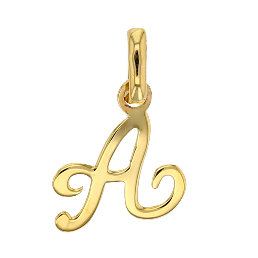 Buchstabenanhänger A aus 750er Gold - MeinSchmuckShop