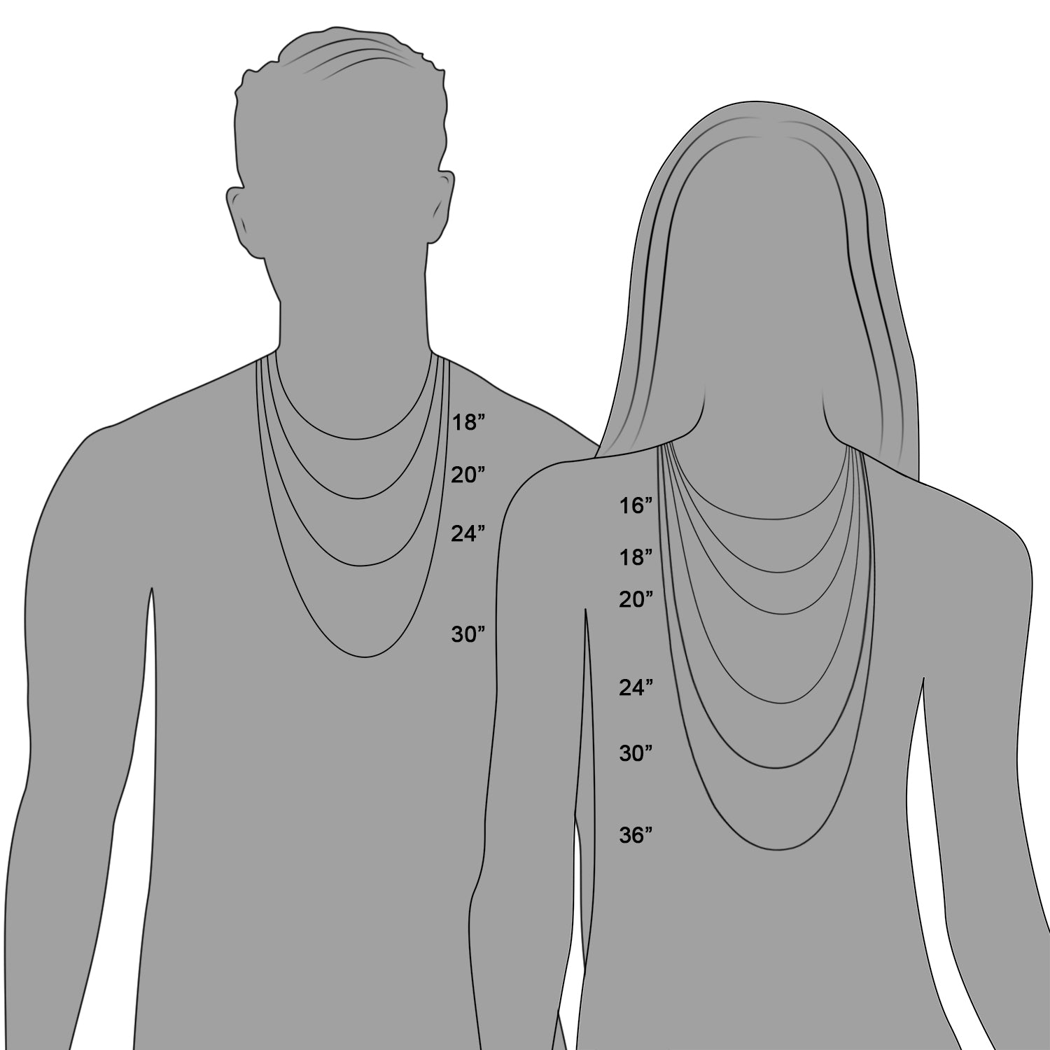 Sterling Silver Three Strand Marina Link Necklace - MeinSchmuckShop