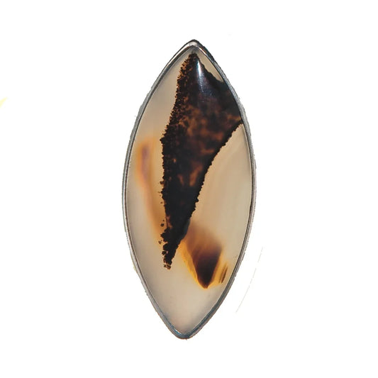 Anhänger Achat (Montana), 4,5cm - MeinSchmuckShop