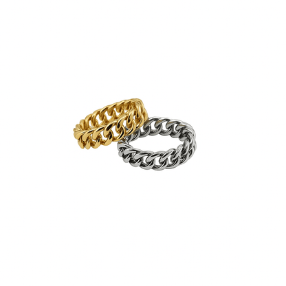 Il Cubano - Ring aus 316L Edelstahl - MeinSchmuckShop