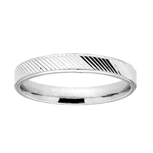 Verlobungsring für ihn und sie, diamantiert, aus 925er Silber, galvanisch rhodiniert. - MeinSchmuckShop