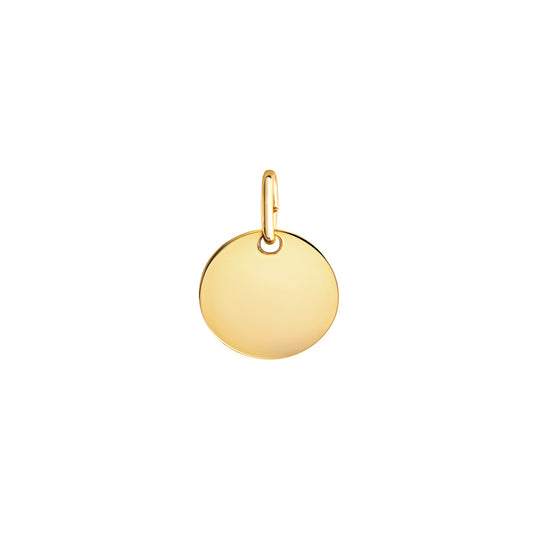 333/- Gold Anhänger Gravurplatte