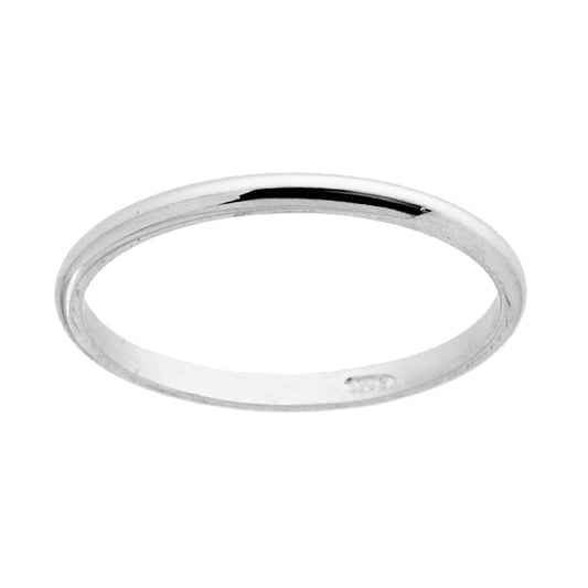 Ring Fedina Fermanello mm 1,8 aus Silber 925 Rhodiobeschichtung - MeinSchmuckShop