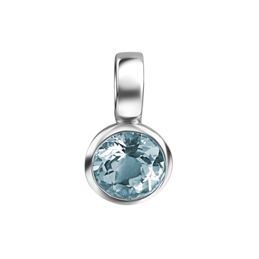 925/- Sterling Silber rhodiniert synth. Spinell