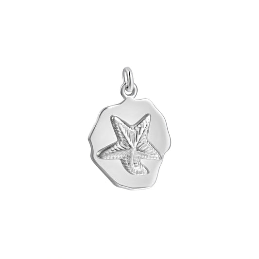 925/-Sterling Silber glanz Seestern