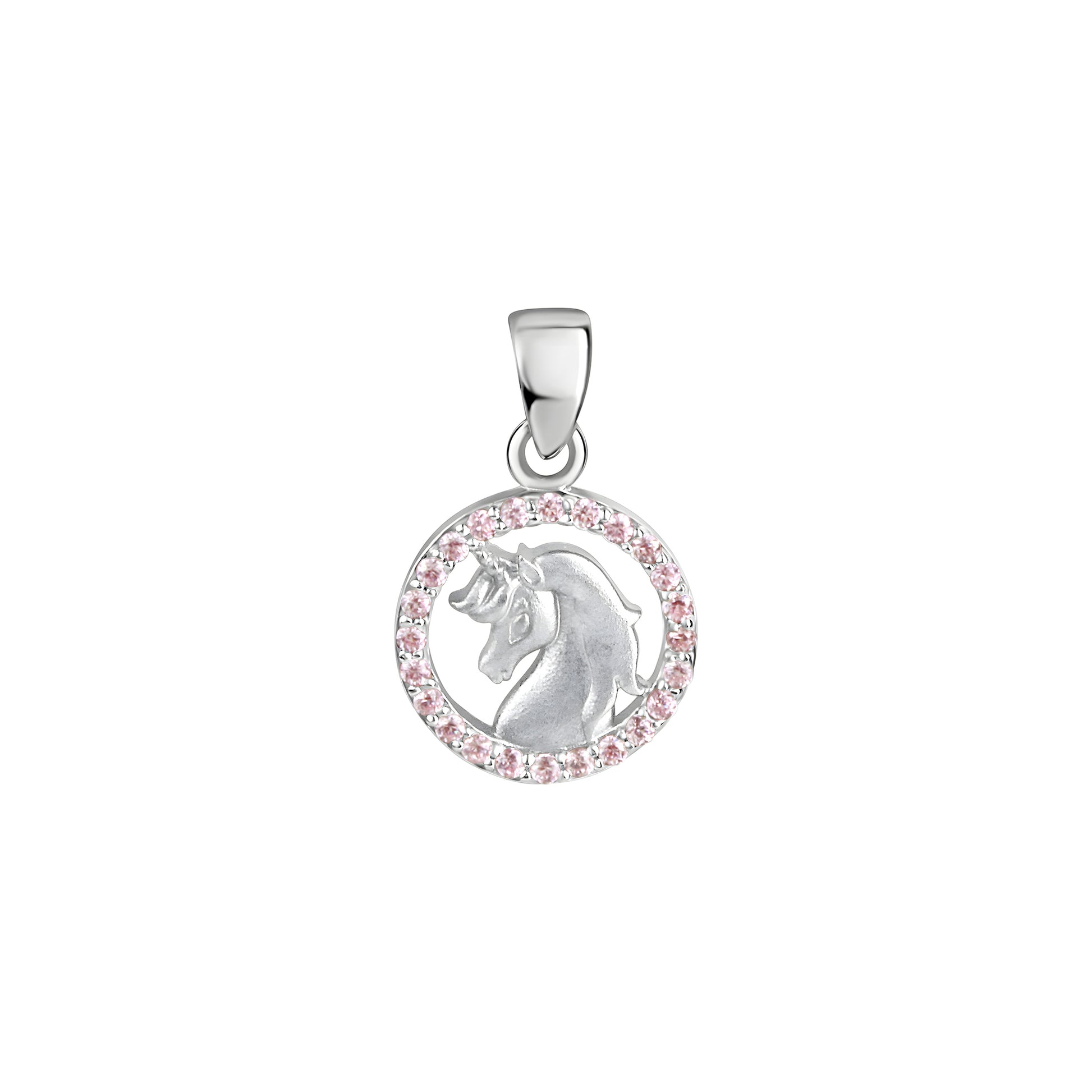 Anhänger aus 925/- Sterling-Silber, rhodiniert, mit Zirkonia. - MeinSchmuckShop