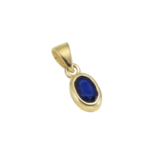 585/ Gold glanz Saphir