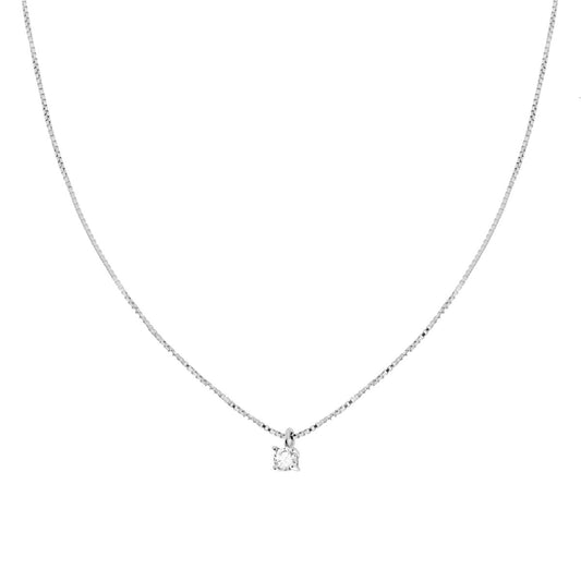 Venezianerkette diamantiert mit Lichtpunkt Ø 3 mm aus 925er Silber, galvanisch rhodiniert - MeinSchmuckShop