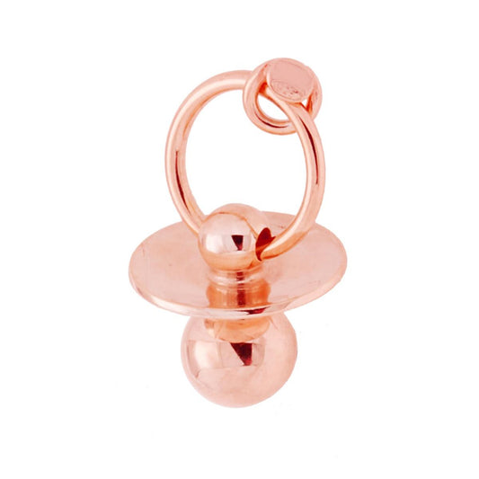 Anhänger Ciuccio, 25 mm, in Silber 925, rosé galvanisiert. - MeinSchmuckShop