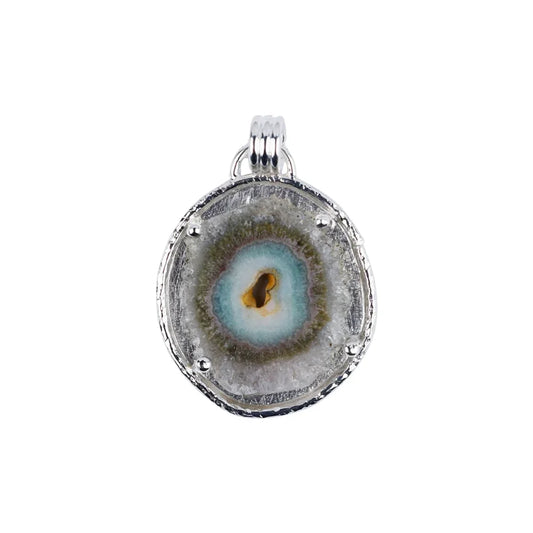 Anhänger Amethyst-Achat-Querschnitt, 5,5cm - MeinSchmuckShop