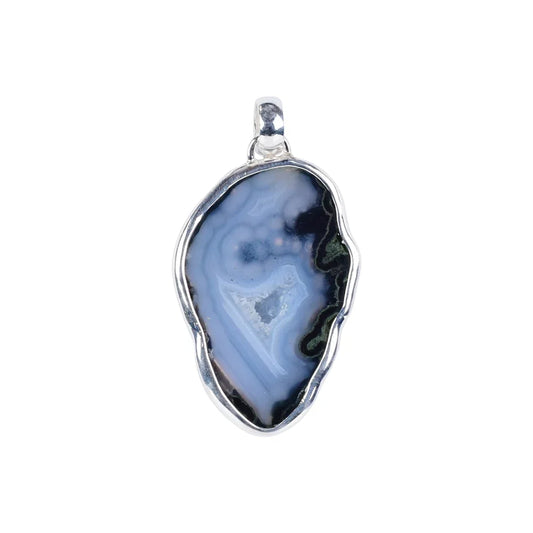 Anhänger Achatgeode, 4,2 - 4,7cm (mittel) - MeinSchmuckShop