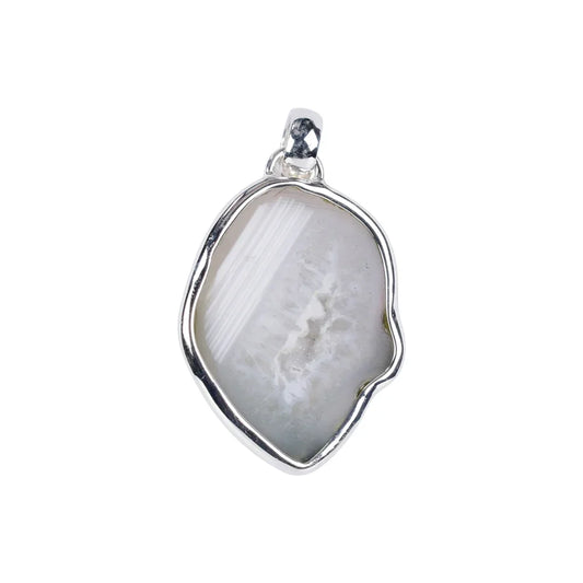 Anhänger Achatgeode, 3,5 - 4,2cm (klein) - MeinSchmuckShop