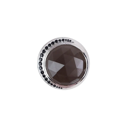 Anhänger Mondstein facettiert, Spinell facettiert, 2,6cm - MeinSchmuckShop